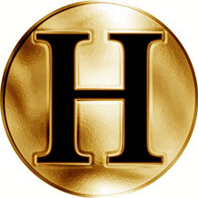 Náhled Averzní strany - Slovenská jména - Hortenzia - velká zlatá medaile 1 Oz