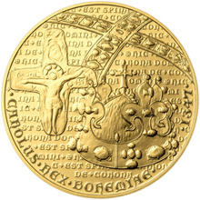Náhled Reverzní strany - Karel IV. římský císař - 2 Oz zlato Proof