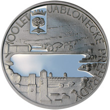 Náhled Reverzní strany - Medaile k 18. výročí ČM a 100. výročí Jablonecké přehrady Ag Proof