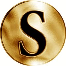 Náhled Averzní strany - Slovenská jména - Sidónia - velká zlatá medaile 1 Oz