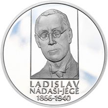 Náhled - 2016 - 10 € - Ladislav Nádaši-Jégé - 150. výročie narodenia Ag Proof
