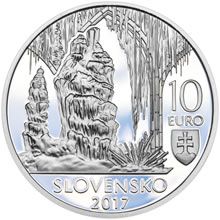 Náhled - 2017 - 10 € - Svetové prírodné dedičstvo – Jaskyne Slovenského krasu Ag b.k.