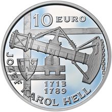 Náhled - 2013 - 10 € - Jozef Karol Hell - 300. výročie narodenia b.k.