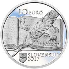 Náhled - 2017 - 10 € - Božena Slančíková-Timrava – 150. výročie narodenia Ag b.k.