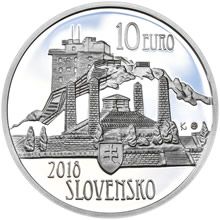 Náhled - 2018 - 10 € - Dušan Samuel Jurkovič – 150. výročie narodenia Ag b.k.