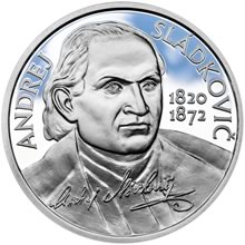Náhled - 2020 - 10 € - Andrej Sládkovič – 200. výročie narodenia Ag b.k.