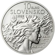 Náhled - 2022 10 € Janko Kráľ - 200. výročie narodenia Ag b.k.