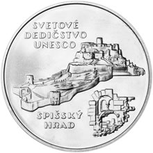Náhled - 1998 - 200 Sk Světové dědictví UNESCO - Spišský Hrad Proof