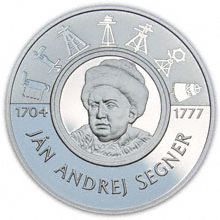 Náhled - 2004 - b. k. -Ján Andrej Segner – 300. výročí  narození