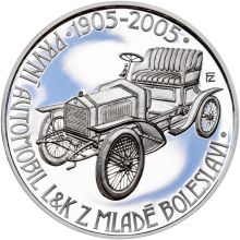 Náhled - 2005 - b.k. - 100. výročí výroby prvního automobilu v Mladé Boleslavi