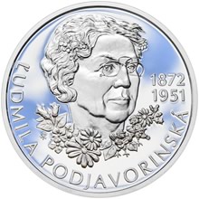 Náhled - 2022 - 10 € Ľudmila Podjavorinská - 150. výročie narodenia Ag Proof