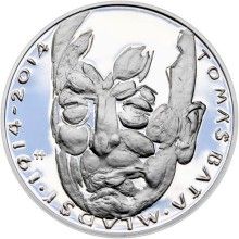 Nevydané mince Jirího Harcuby - Tomáš Baťa mladší 34mm striebro Proof