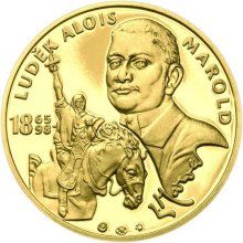 Luděk Marold - 150. výročie narodenia zlato proof