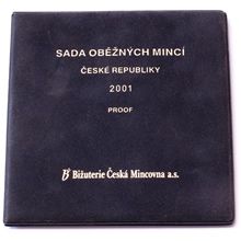 Náhled - Sada oběhových mincí r. 2001 Proof