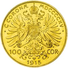 Náhled - 100 Korun - Investiční zlatá mince