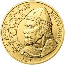 Svatopluk - kníže Velkomoravské říše - 1 Oz zlato Proof