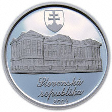 Náhled Reverzní strany - 200 Sk 2003 150. výročí narození Josef Škultéty