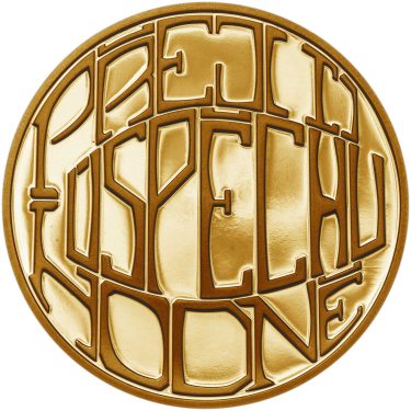 Náhled Averznej strany - ÚSPĚCH – Ryzí přání II - velká zlatá medaile 1 Oz