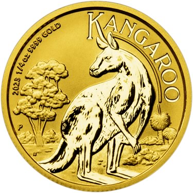 Náhled Reverznej strany - Nugget 1/4 Oz - Investiční zlatá mince