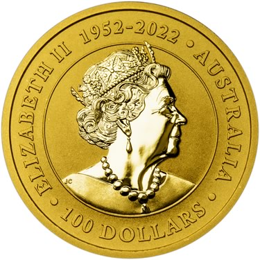 Náhled Averznej strany - Nugget 1 Oz - Investiční zlatá mince