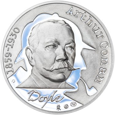 Náhled Averznej strany - Sir Arthur Conan Doyle - 155. výročí narození stříbro proof