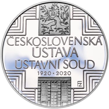 Náhled Averznej strany - 2020 Proof - 500 Kč Schválení československé ústavy