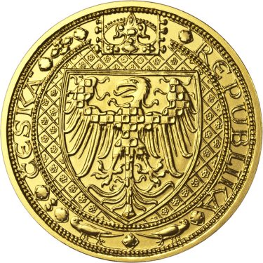 Náhled Reverzní strany - Nejkrásnější medailon III. - Císař a král zlato b.k.