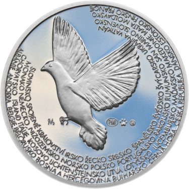 Náhled Reverznej strany - Svoboda, Rovnost, Bratrství I. - sada tří stříbrných medailí Proof