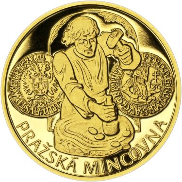 Náhled Averznej strany - Pražská mincovna - zlato 1/2 Oz Proof