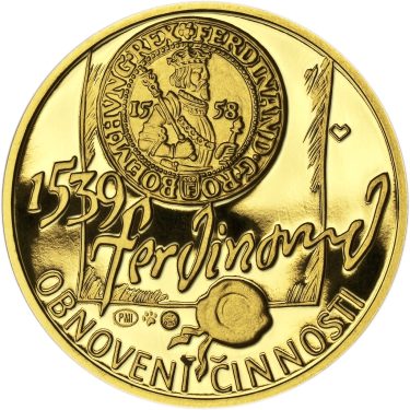 Náhled Reverznej strany - Pražská mincovna - zlato 1/2 Oz Proof