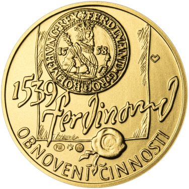 Náhled Reverzní strany - Pražská mincovna - zlato 1/2 Oz b.k.