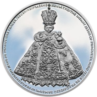 Náhled Reverznej strany - Pražské jezulátko - stříbro Proof