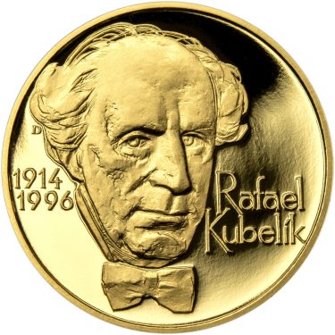 Náhled Averznej strany - Rafael Kubelík - 100. výročí narození zlato proof