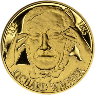 Náhled Averznej strany - Richard Wagner - 200. výročí narození Au proof