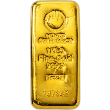 Náhled Averznej strany - Münze Österreich 1000 gramů - Investiční zlatý slitek