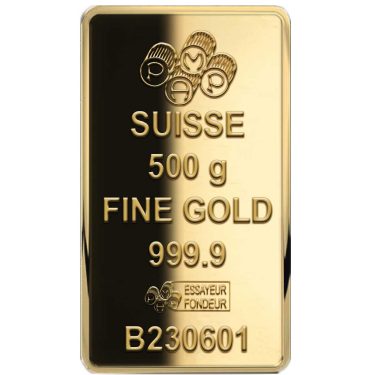 Náhled Averznej strany - Pamp 500 gramů Fortuna - Investiční zlatý slitek